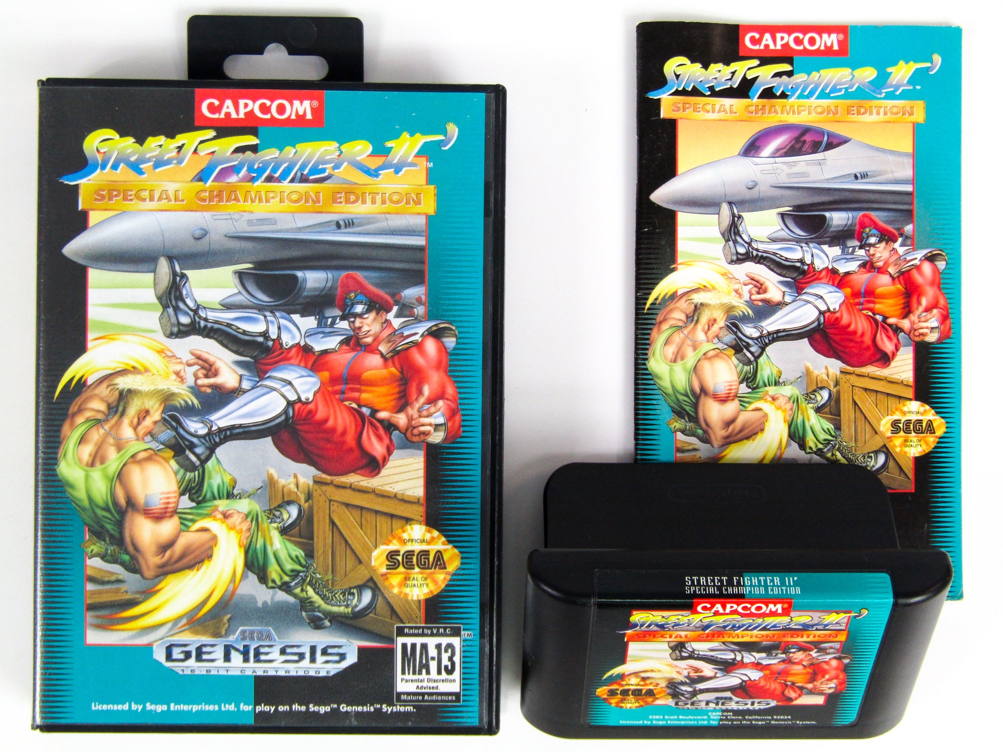 Street Fighter II': Special Champion Edition - Sega Genesis