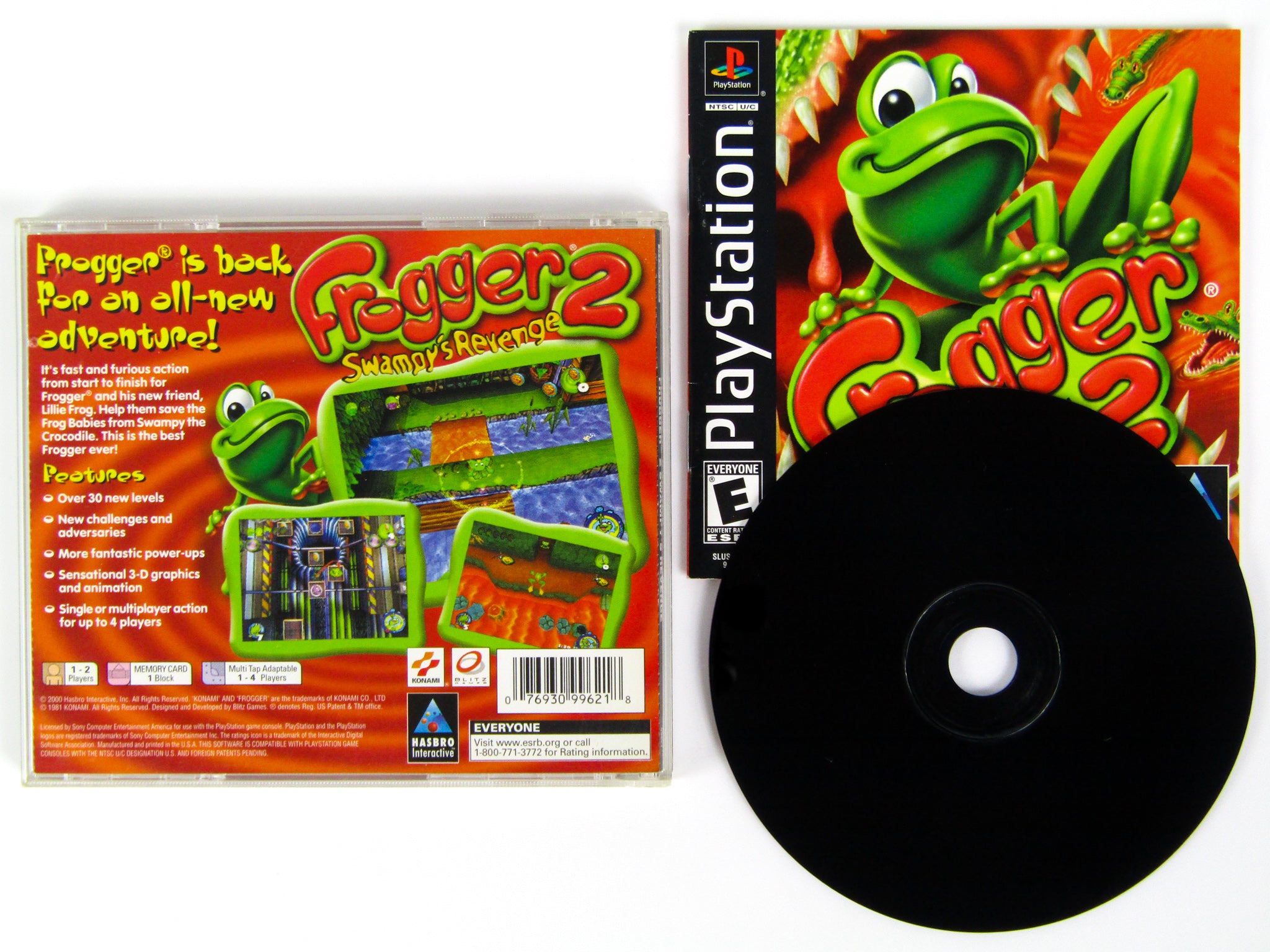 Psone Frogger Frogger 2 Swampy's Revenge (Playstation / PS1) – RetroMTL
