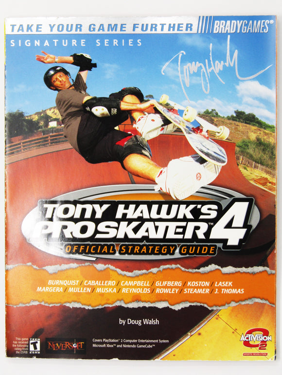 Tony Hawk's Pro Skater 4 [Signature Series] [Brady Games] (Game Guide)