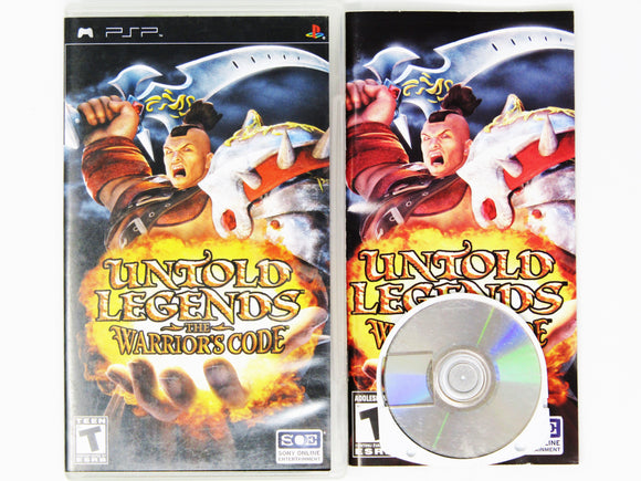 Untold Legends The Warrior's Code (Playstation Portable / PSP)