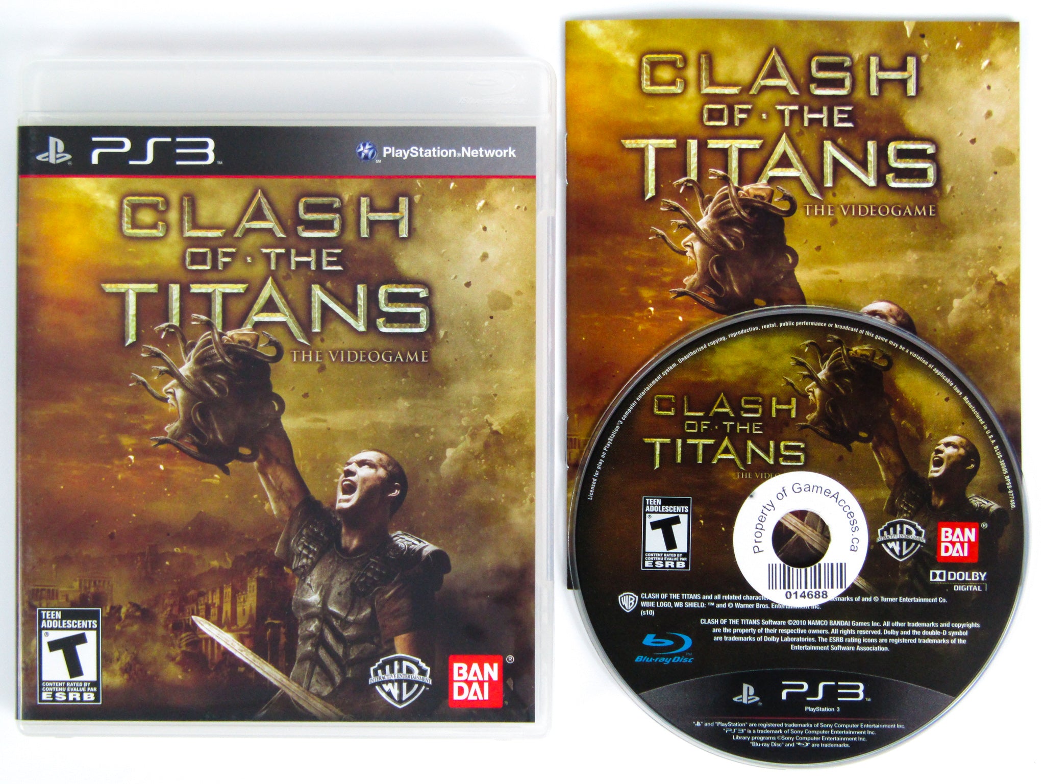 Clash of the Titans: The Videogame (Sony PlayStation 3, 2010