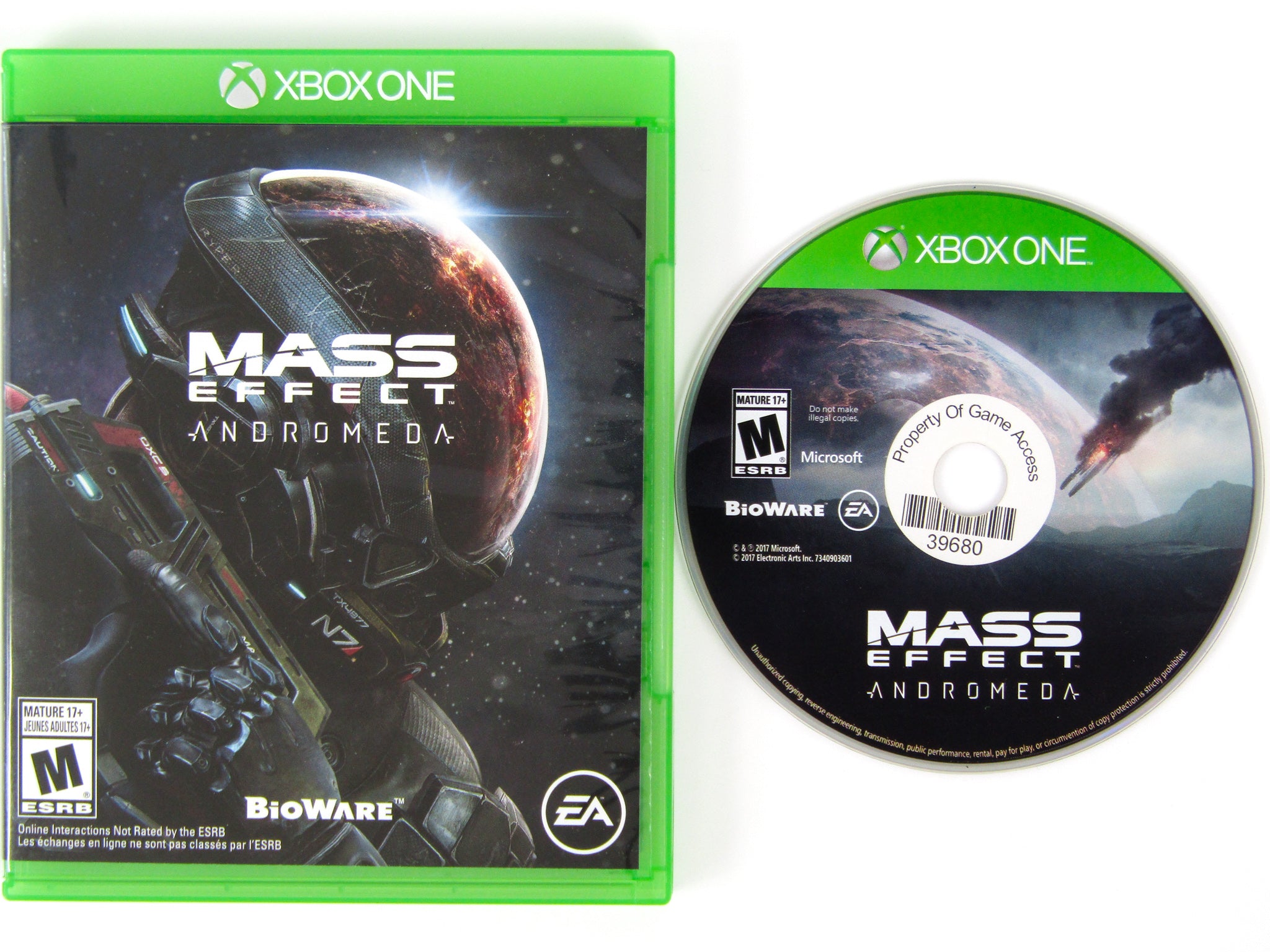 Andromeda Mass Effect Xbox One X MASS EFFECT ANDROMEDA Microsoft