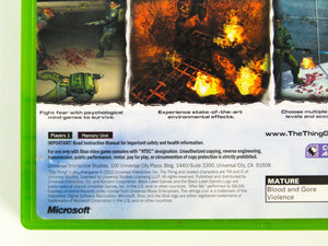 The Thing (Xbox) - RetroMTL