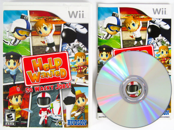 Help Wanted: 50 Wacky Jobs (Nintendo Wii)
