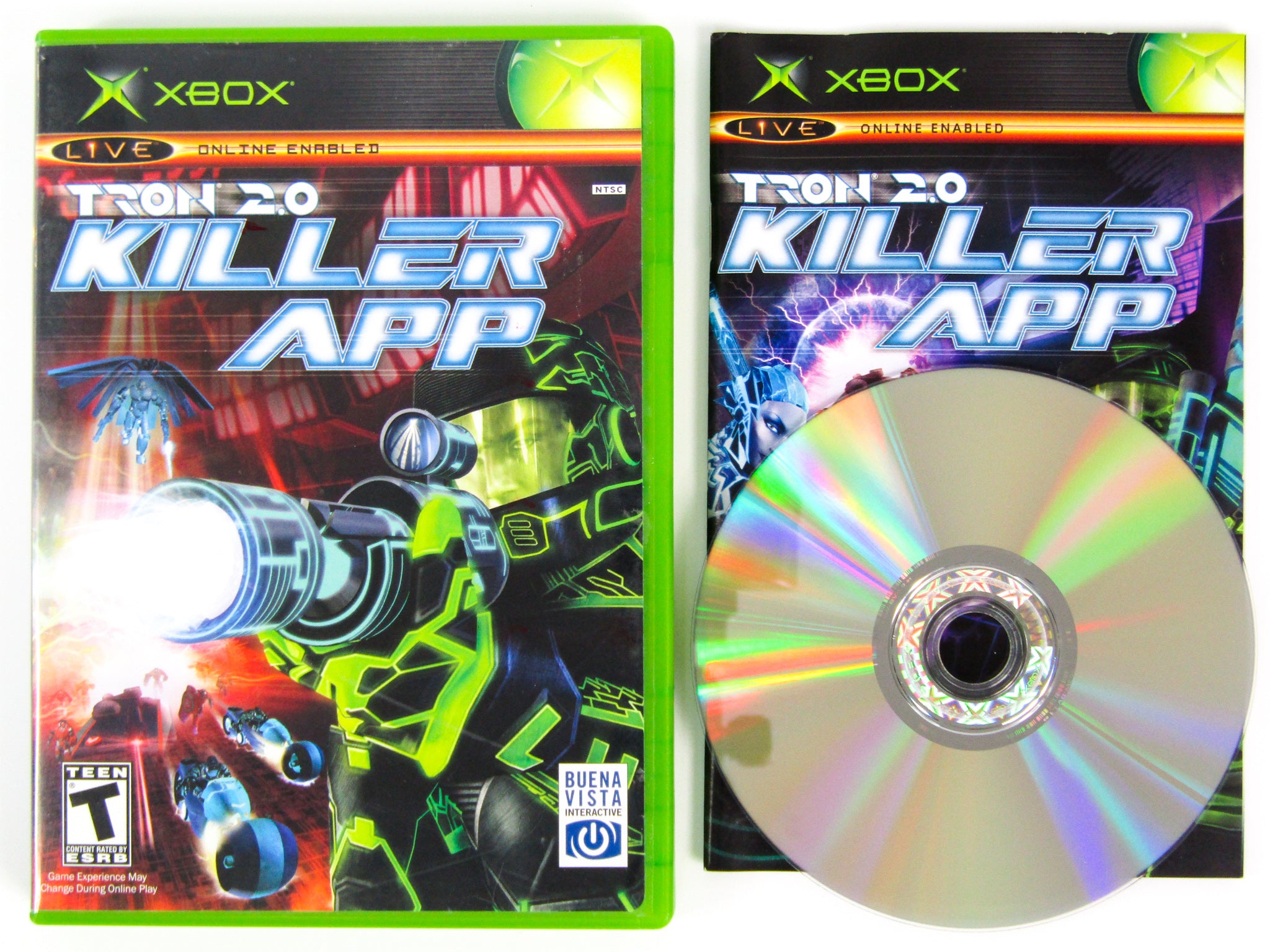 Tron Boxes TRON 2.0 Killer App (Xbox) – RetroMTL