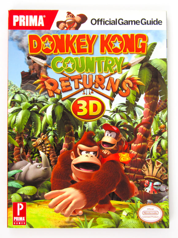 Donkey Kong Country Returns 3D [Prima Games] (Game Guide)