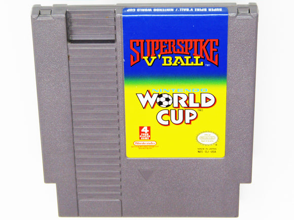 Super Spike Volleyball And World Cup Soccer (Nintendo / NES)