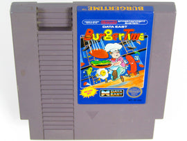BurgerTime [5 Screw] (Nintendo / NES)