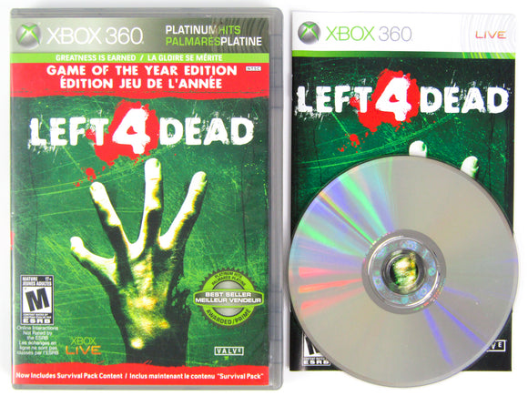 Left 4 Dead [Game Of The Year Edition] [Platinum Hits] (Xbox 360)