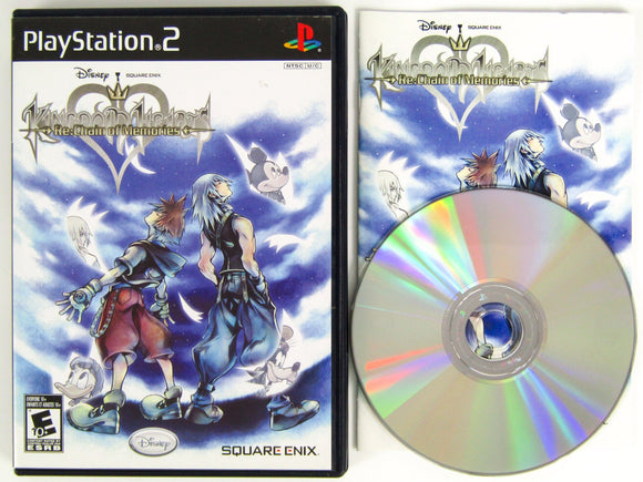 Kingdom Hearts RE Chain of Memories (Playstation 2 / PS2) - RetroMTL