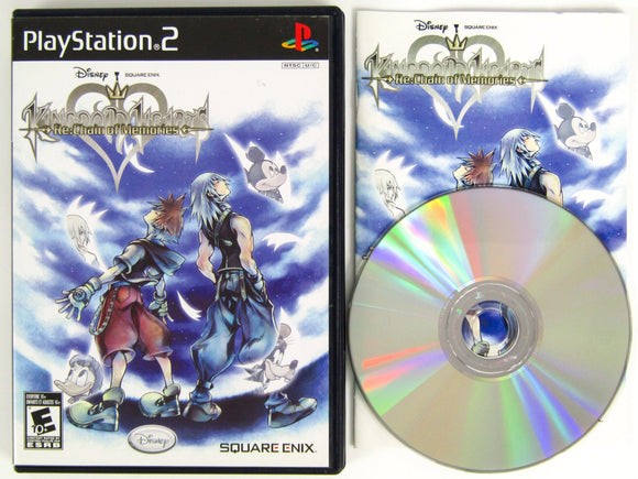 Kingdom Hearts RE Chain of Memories (PlayStation 2 / PS2) – Retro MTL