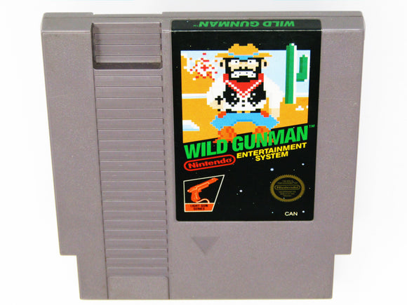 Wild Gunman [5 Screw] (Nintendo / NES)