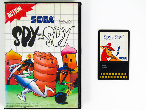 Spy Vs. Spy [Sega Card] (Sega Master System)