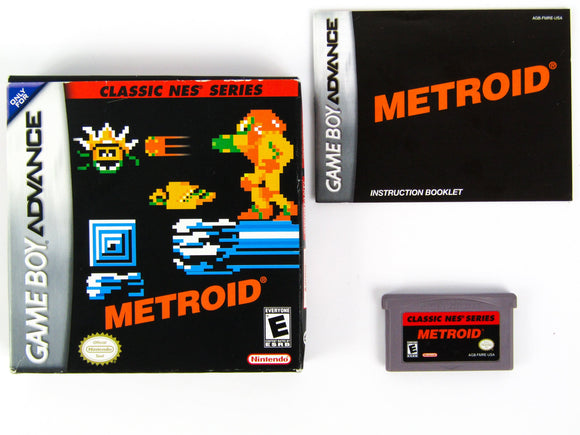 Metroid [Classic NES Series] (Game Boy Advance / GBA)