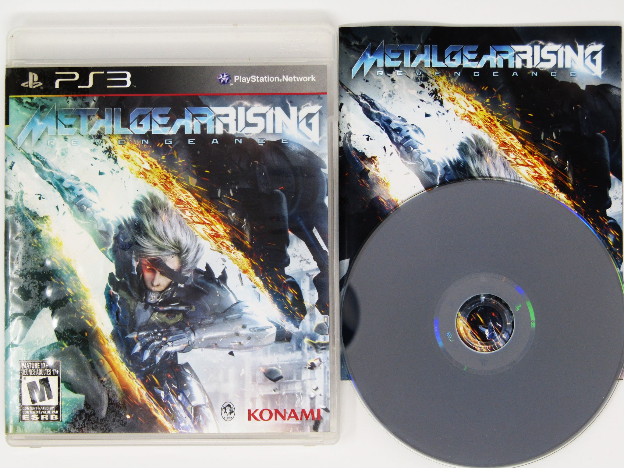 Metal Gear Rising: Revengeance - PS3 - Brand New, Factory Sealed