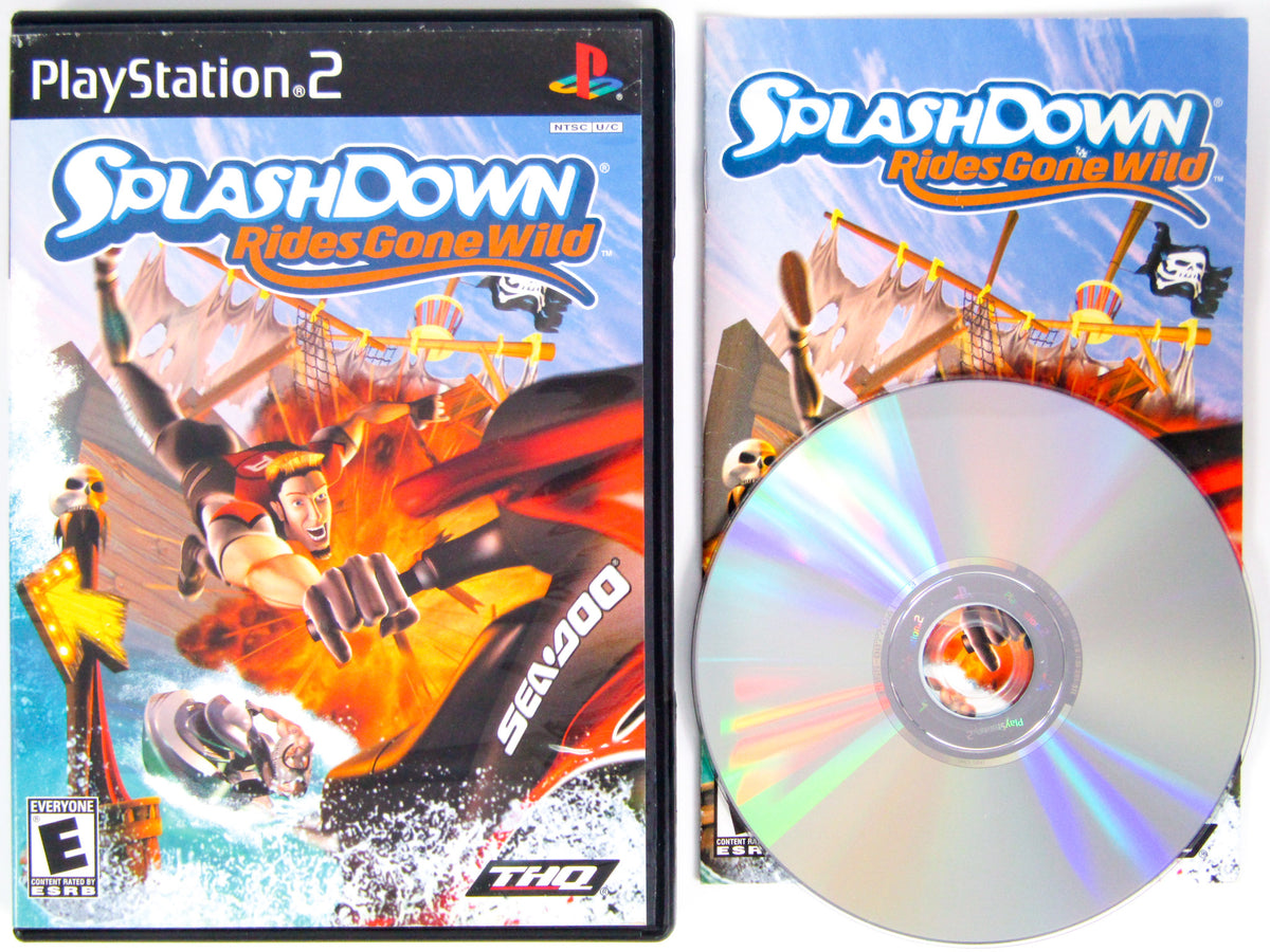Splashdown Rides Gone Wild (Playstation 2 / PS2) – Retro MTL