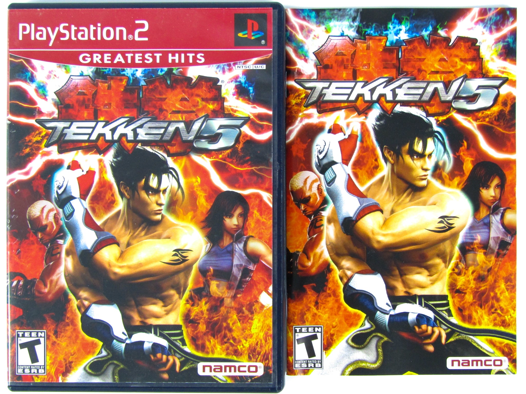 PS2 Tekken outlets Greatest Hits Bundle