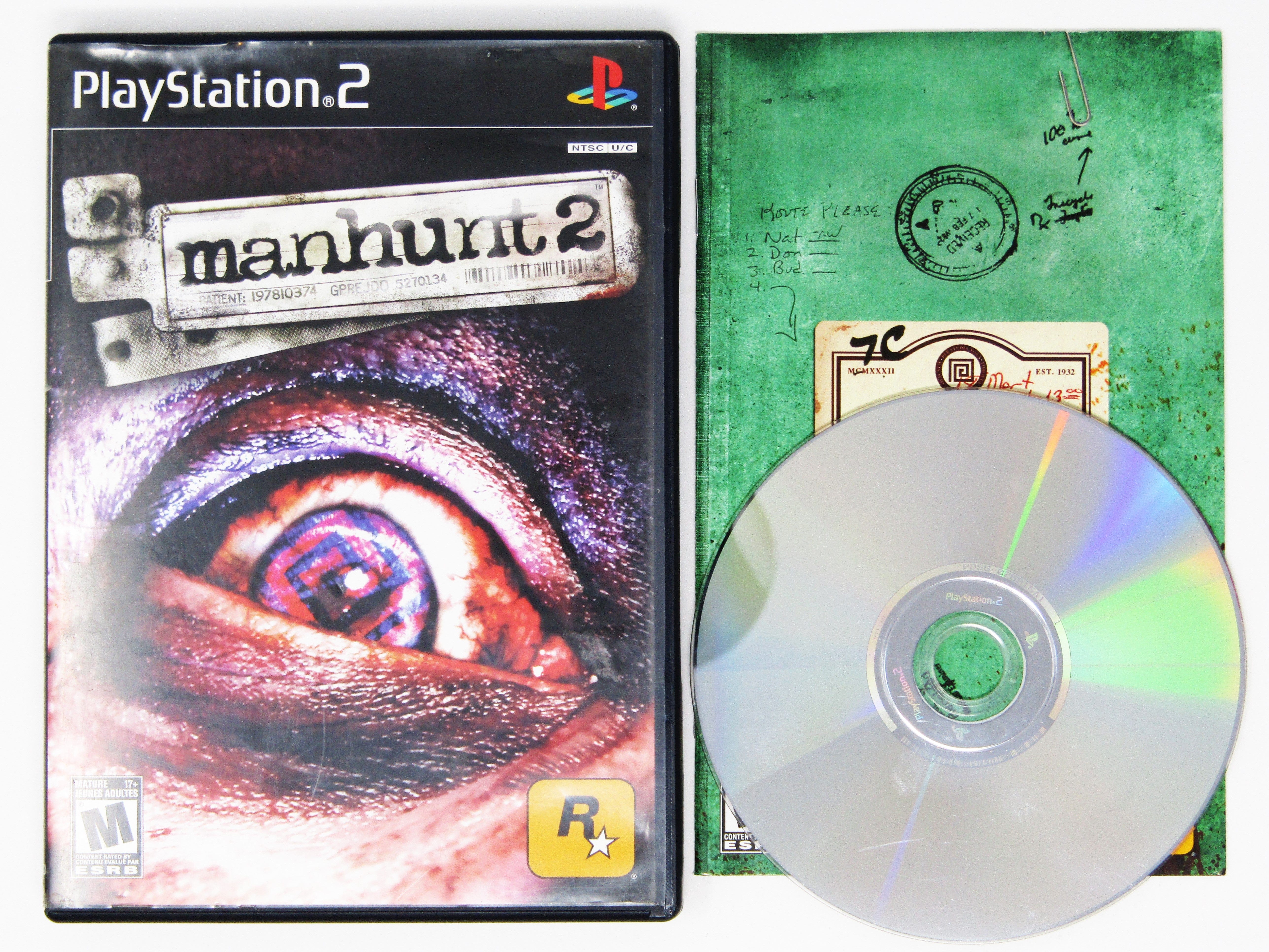 Manhunt 2 (Playstation 2 / PS2) - RetroMTL