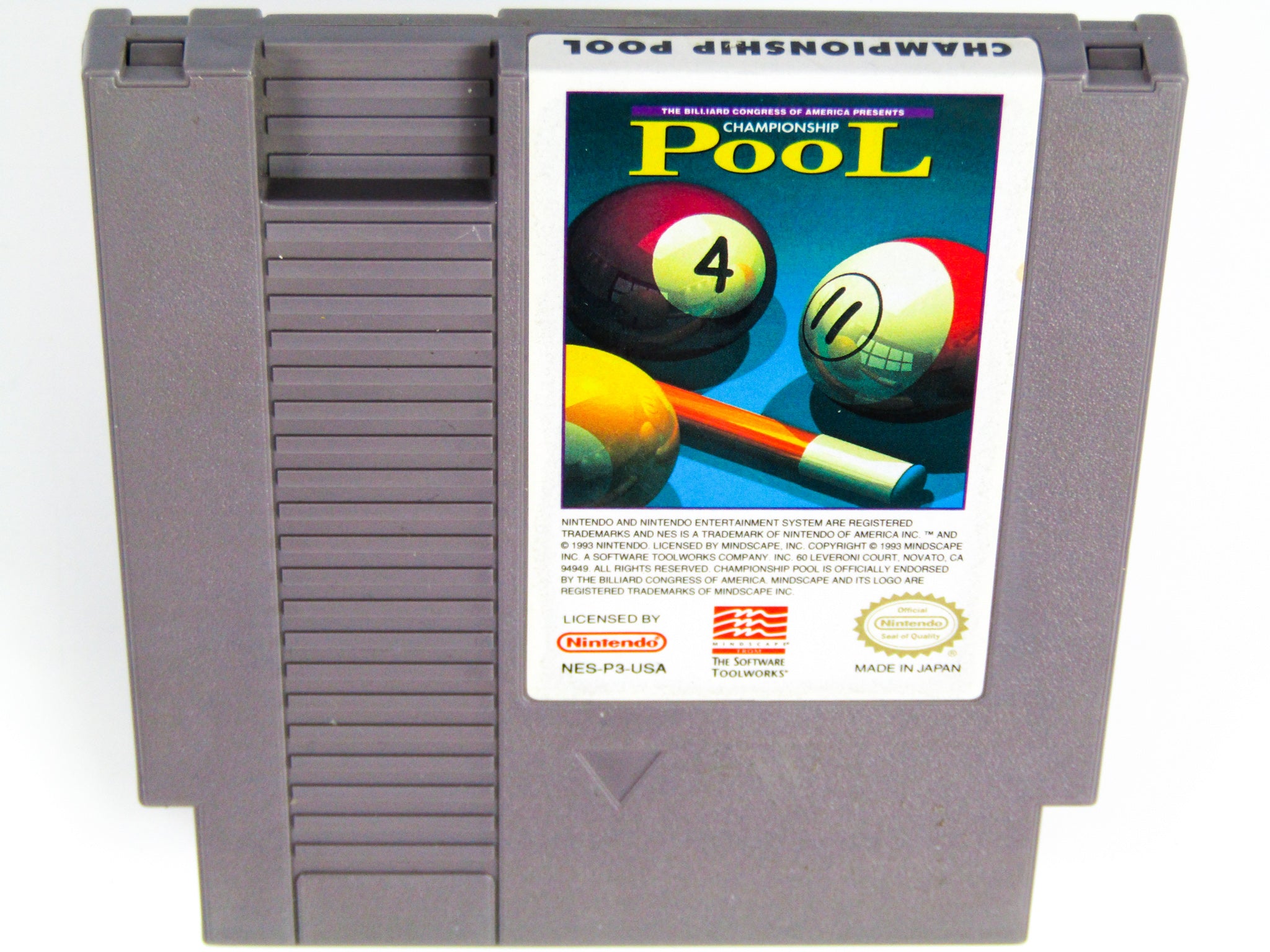 Championship Pool (Nintendo / NES) – Retro MTL