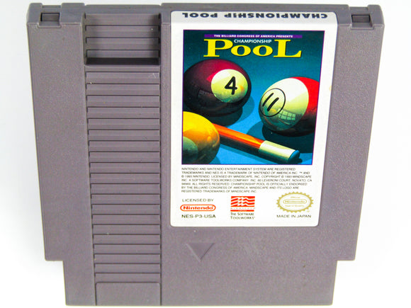 Championship Pool (Nintendo / NES)