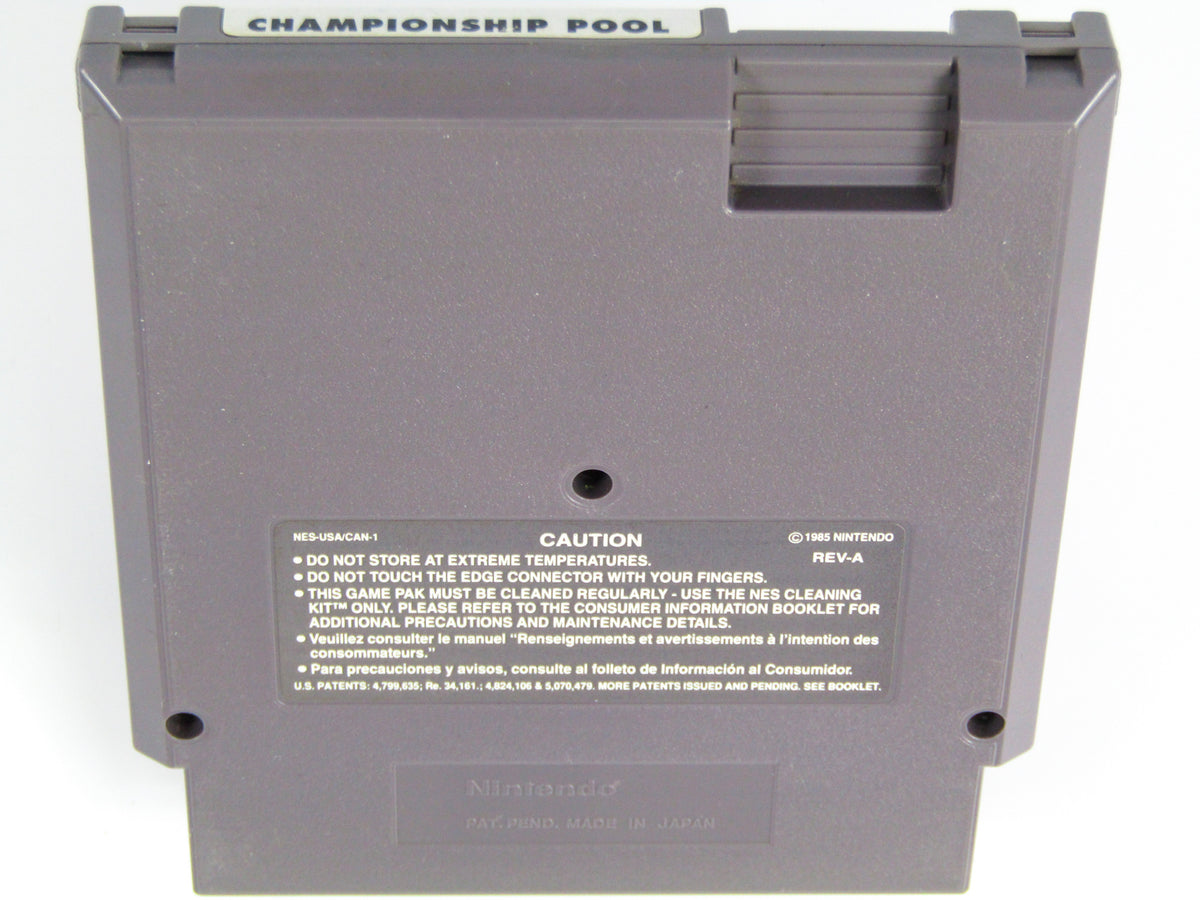 Championship Pool (Nintendo / NES) – Retro MTL