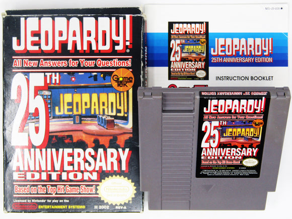 Jeopardy 25th Anniversary (Nintendo / NES)