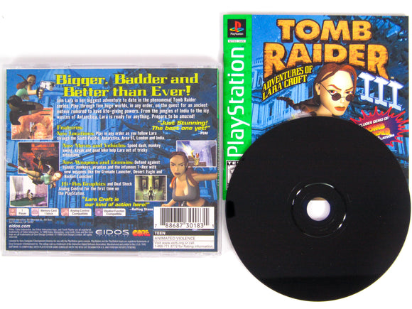 Tomb Raider III [Greatest Hits] (Playstation / PS1)