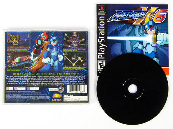 Mega Man X6 (Playstation / PS1) - RetroMTL