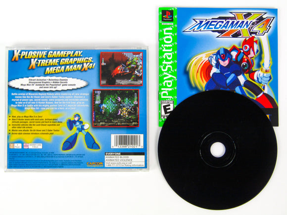 Mega Man X4 [Greatest Hits] (Playstation / PS1)