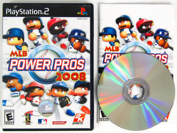 MLB Power Pros 2008 (Playstation 2 / PS2)