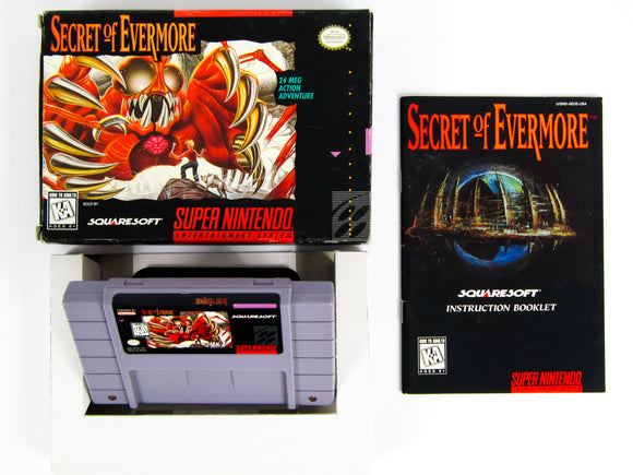 Secret of Evermore (Super Nintendo / SNES)