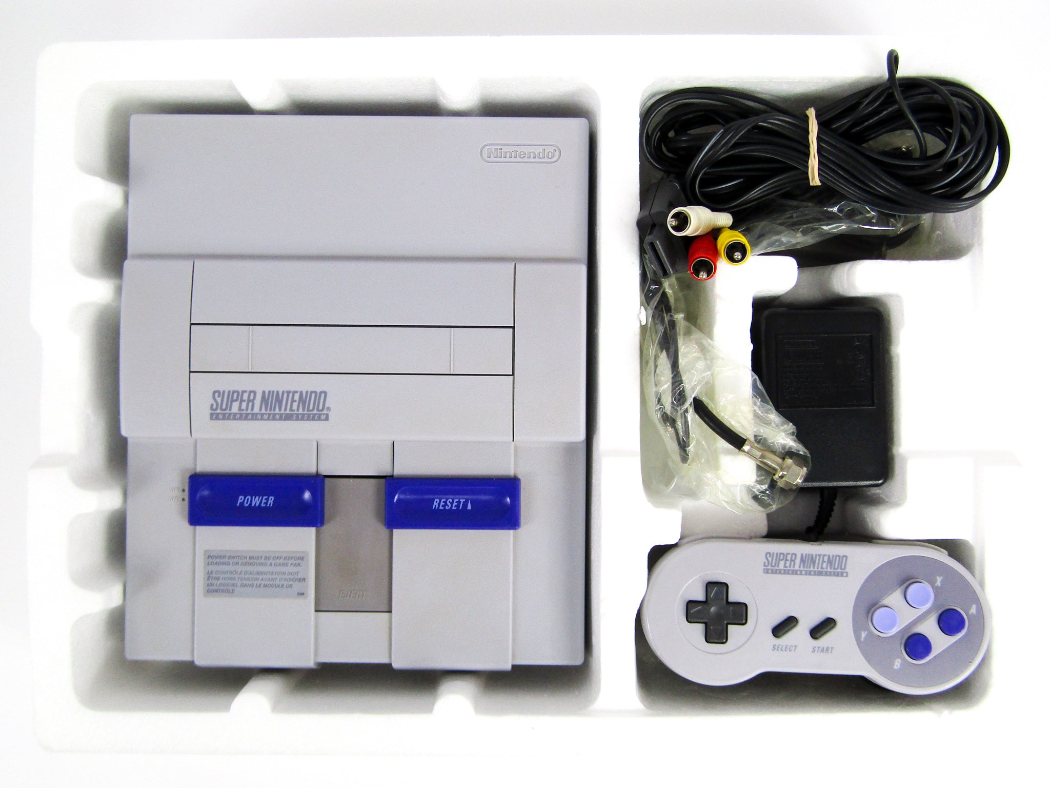 Super Nintendo Control Set System (SNES) – Retro MTL
