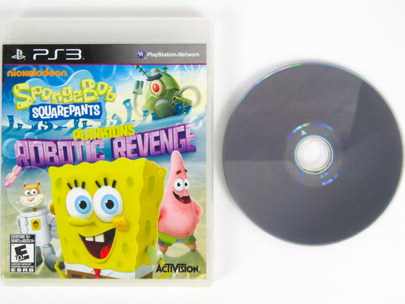 SpongeBob SquarePants: Plankton's Robotic Revenge (Playstation 3 / PS3)