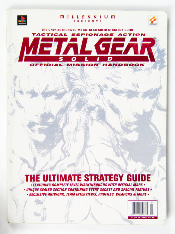 Metal Gear Solid Official Mission Handbook (Game Guide)