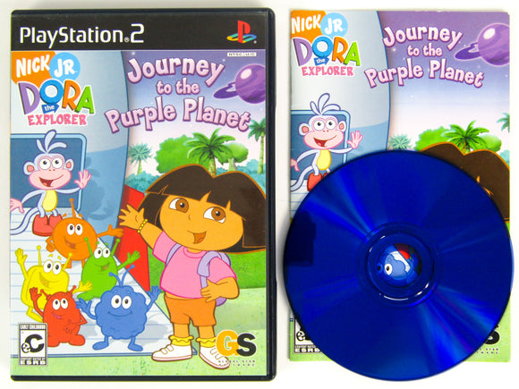 Dora The Explorer Journey To The Purple Planet (Playstation 2 / PS2)