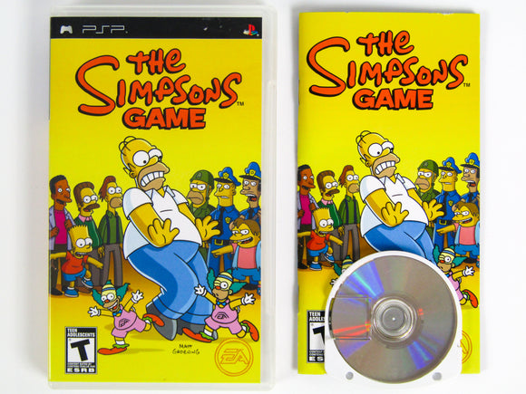 The Simpsons Game (Playstation Portable / PSP)
