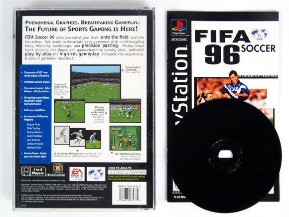 FIFA 96 [Long Box] (Playstation / PS1)