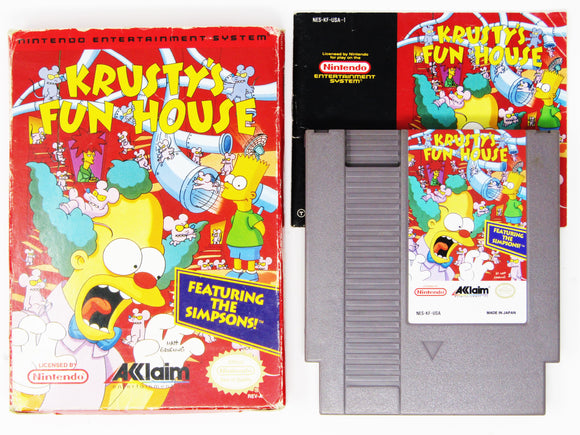 Krusty's Fun House (Nintendo / NES)