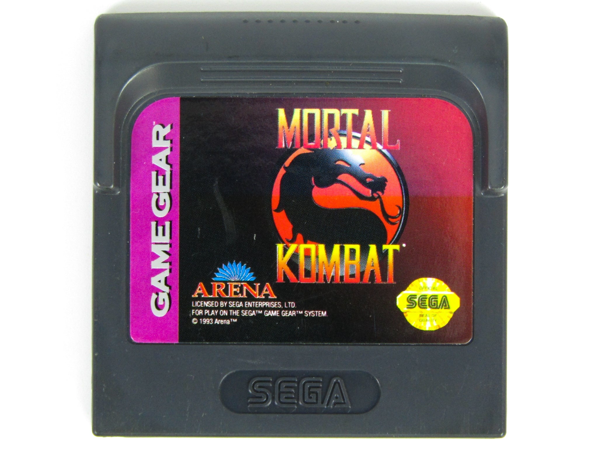 Mortal Kombat / Sega Game Gear / Version Pal. / Jeu en Loose Mortal Kombat / Sega Game Gear / Version Pal. / Jeu en Loose