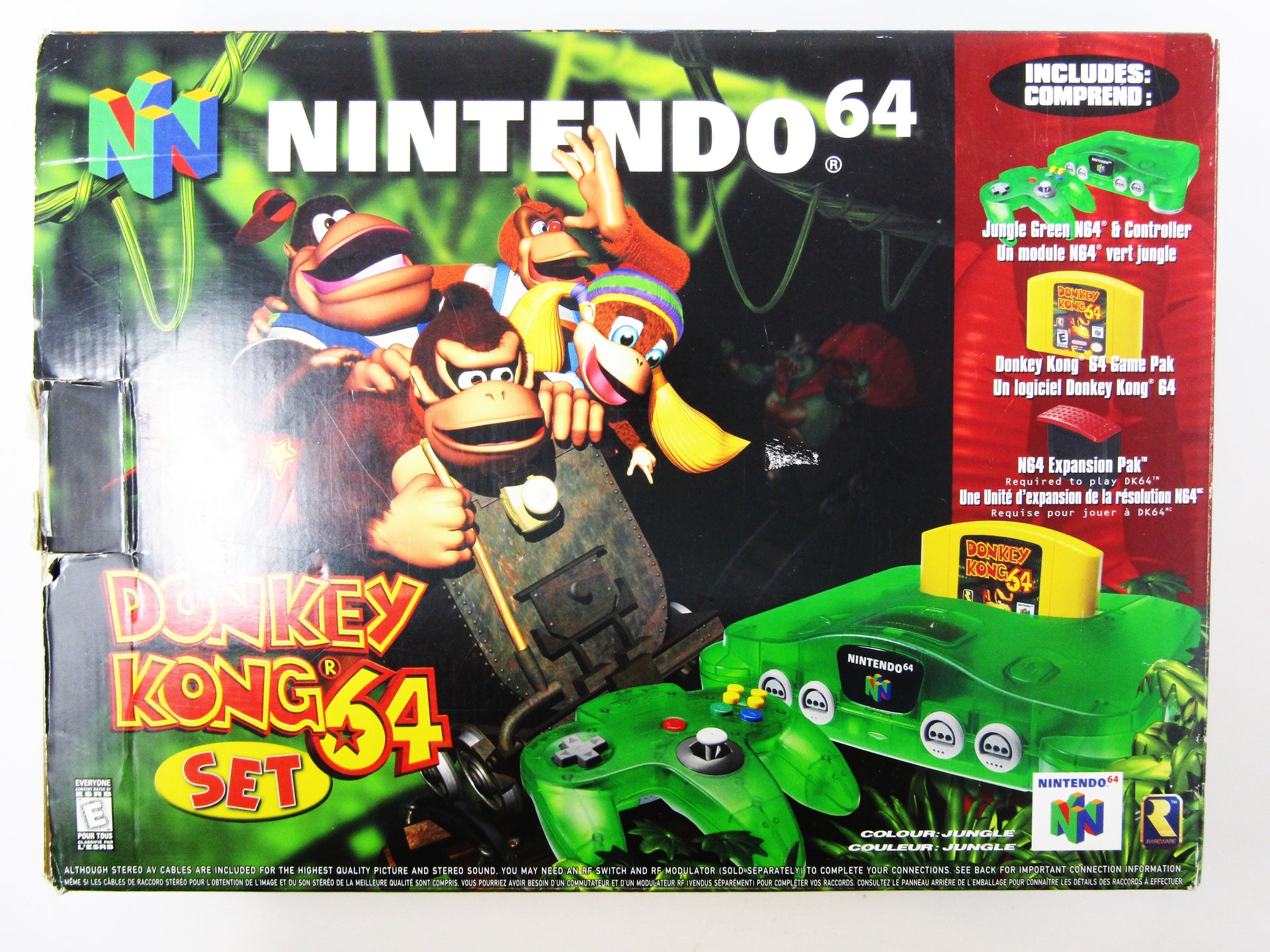 Console Play Donkey Kong 64 Nintendo 64 System [Donkey Kong 64 Set