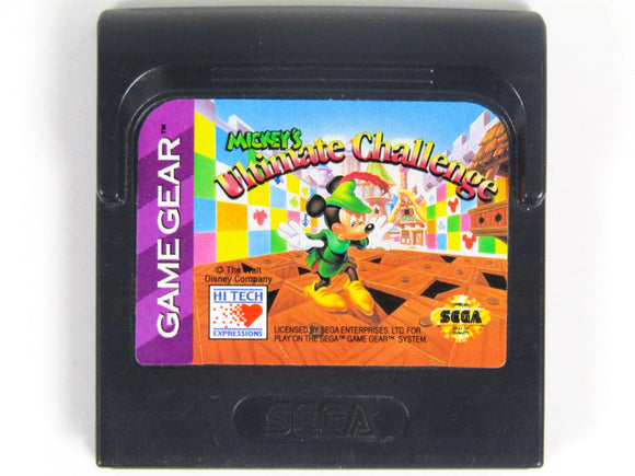 Mickey's Ultimate Challenge (Sega Game Gear)