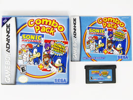 Sonic Advance + Sonic Pinball Party (Nintendo Game Boy Advance / GBA)