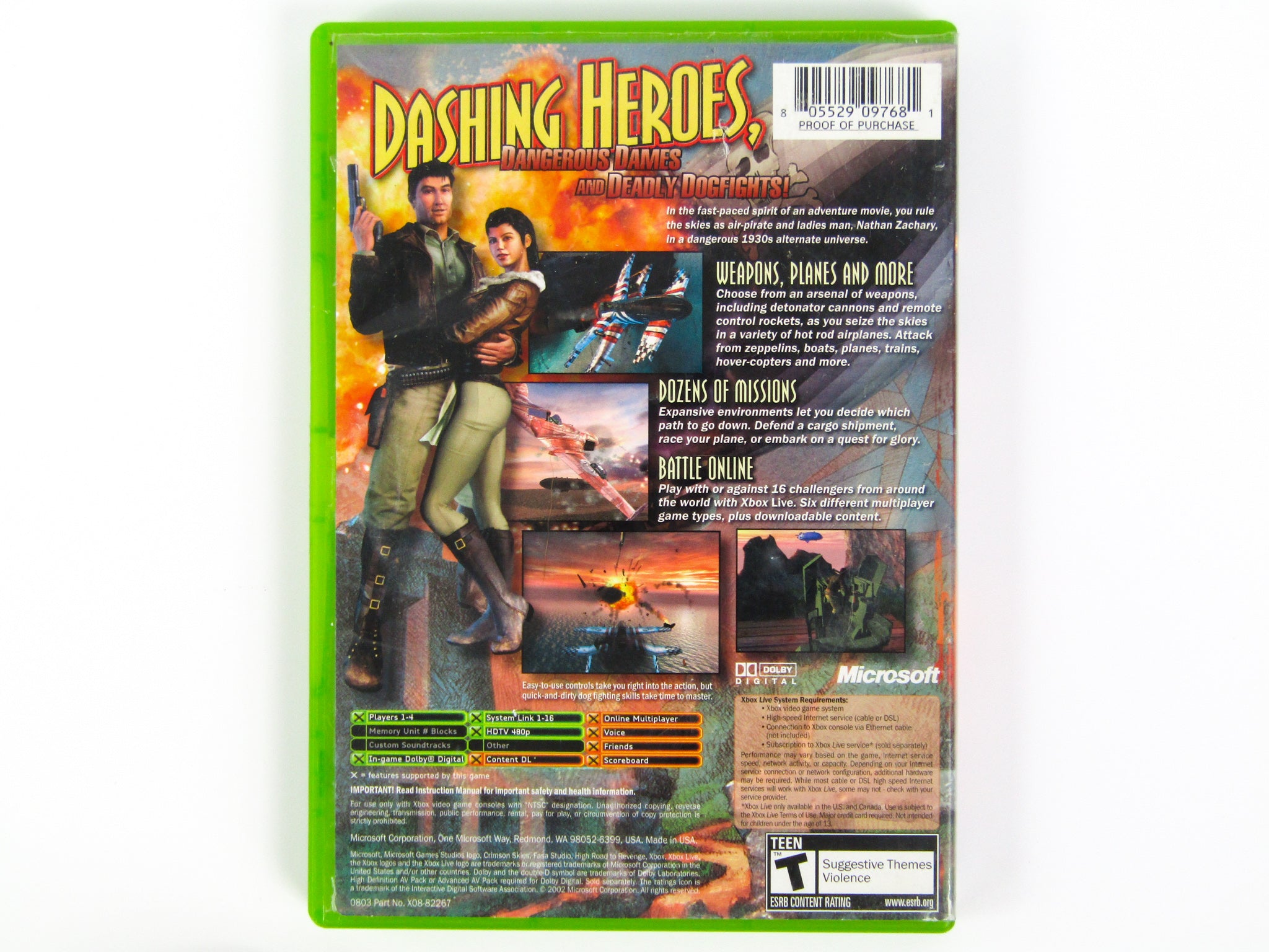 Crimson Skies (Xbox) - RetroMTL