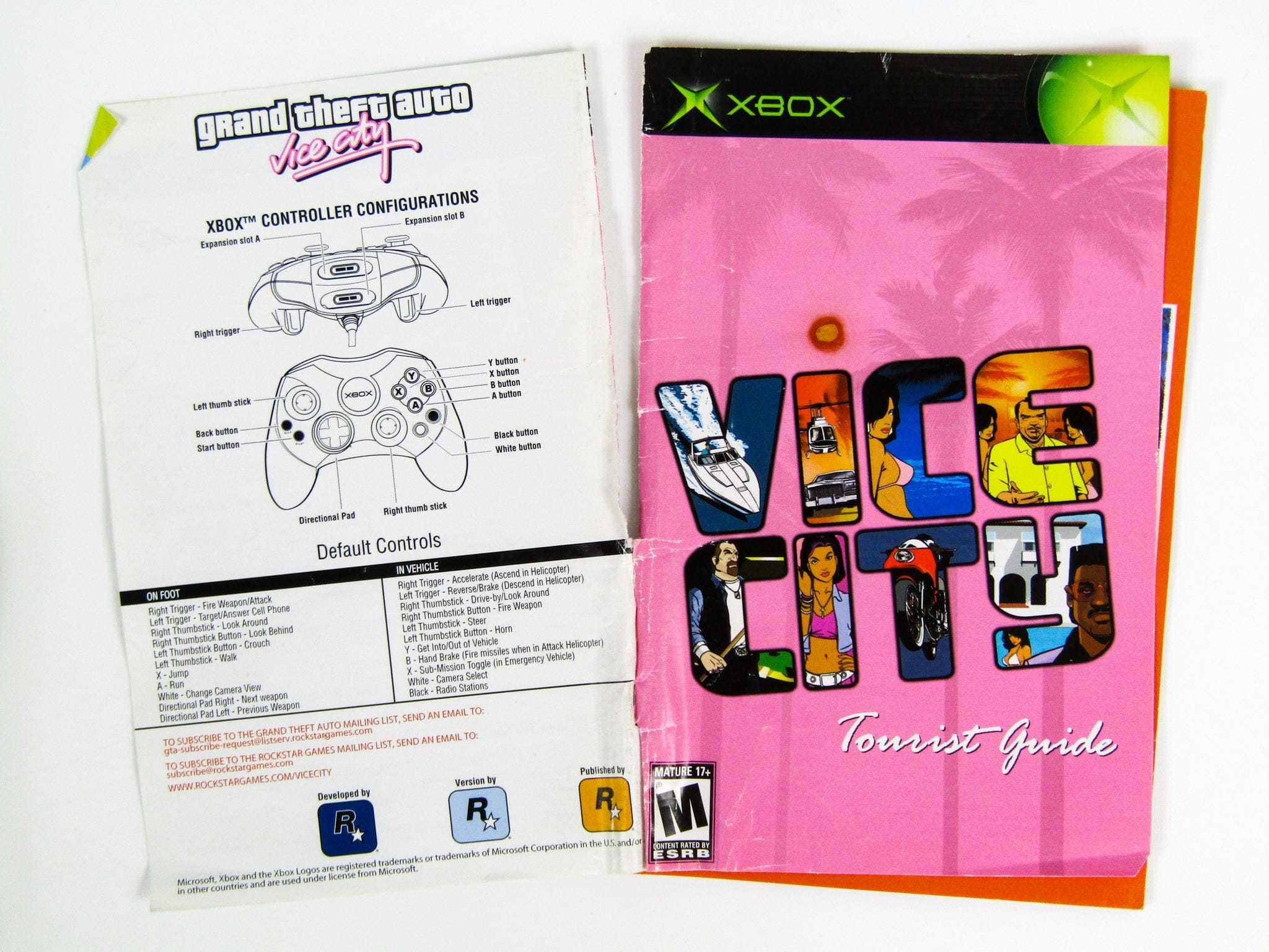 Grand Theft Auto Vice City [Not For Resale] (Xbox) - RetroMTL