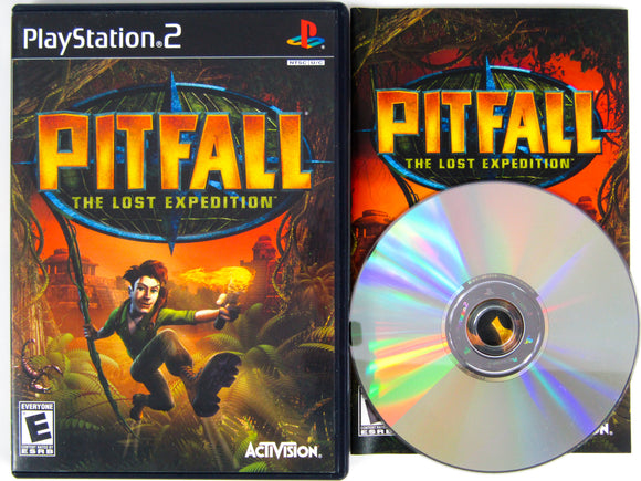 Pitfall The Lost Expedition (Playstation 2 / PS2)