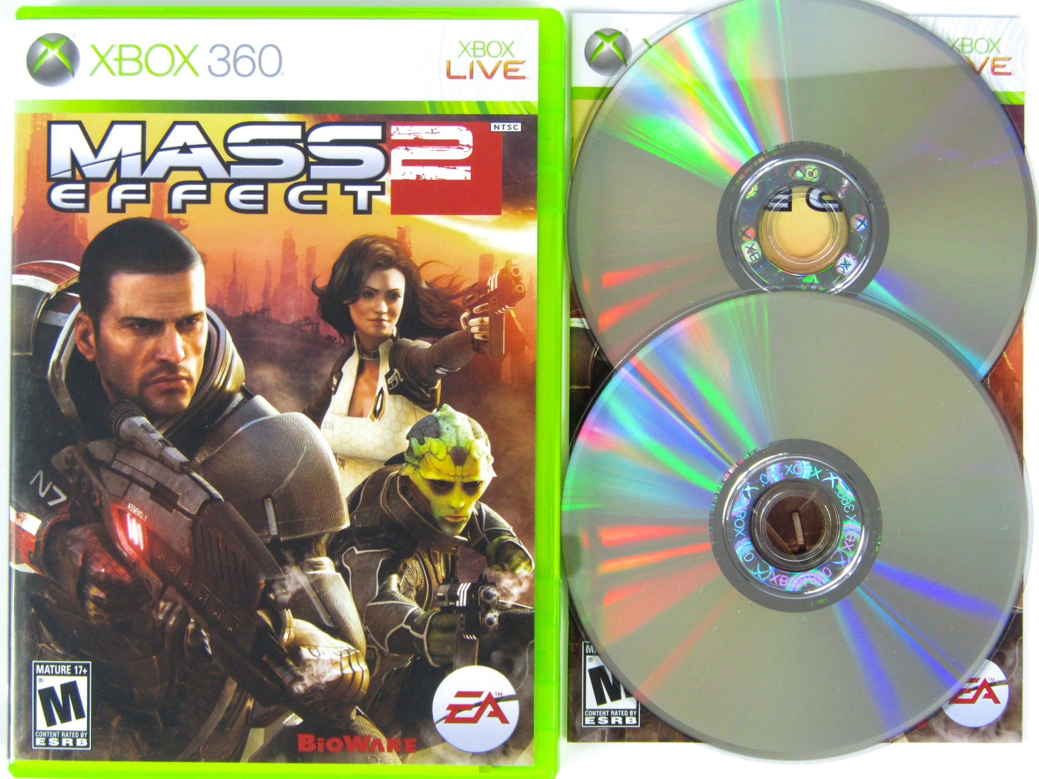 Jogo Mass Effect 2 Original [EUROPEU] - Xbox 360 - Sebo dos Games - 10 anos!