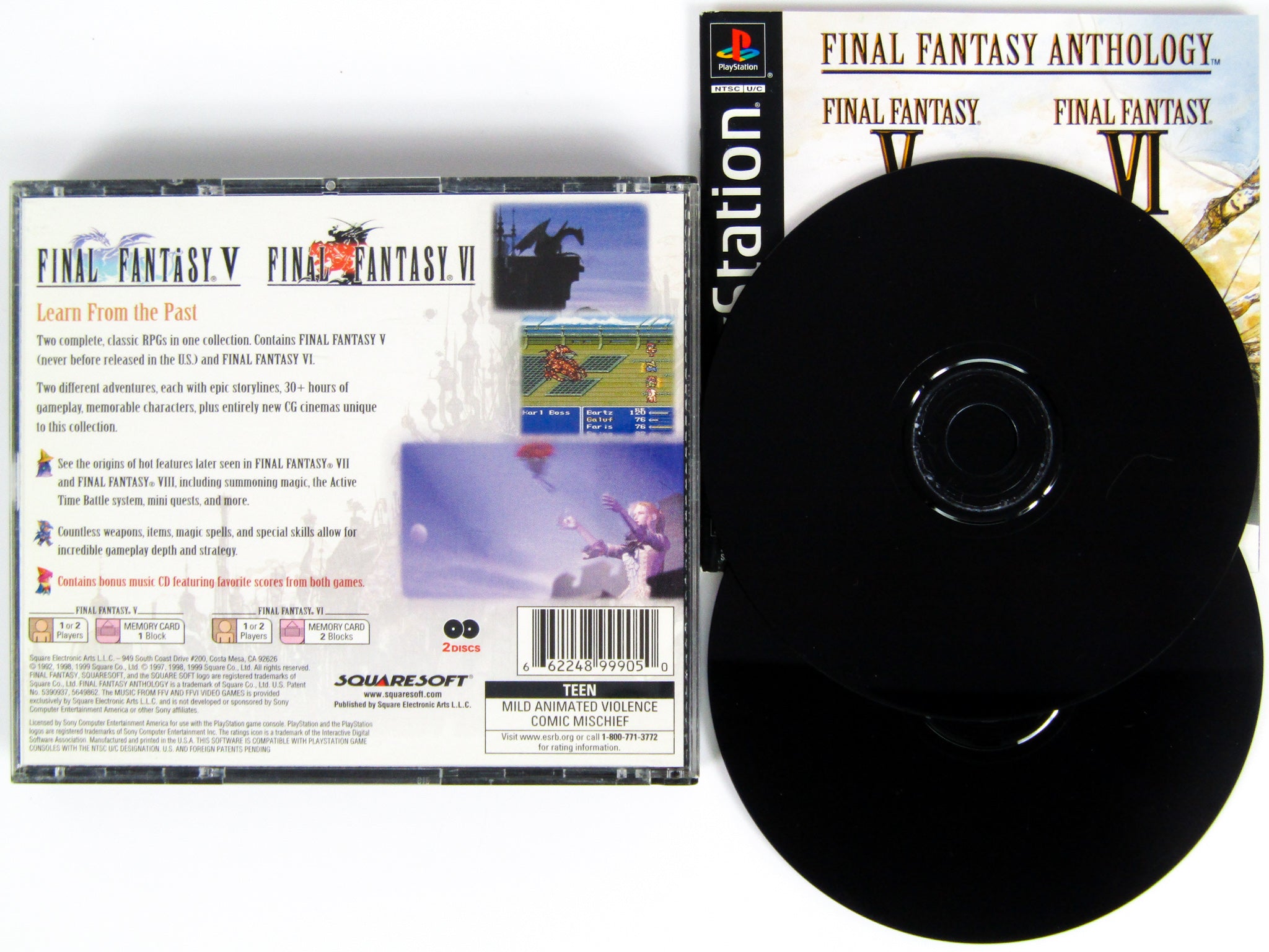 Final Fantasy Anthology (Playstation / PS1) – Retro MTL