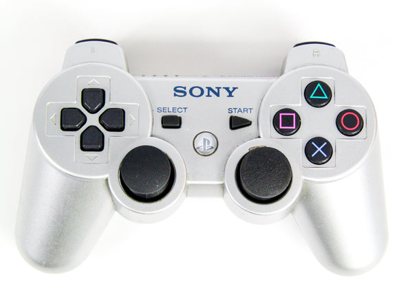 Silver Dualshock 3 Controller (Playstation 3 / PS3)