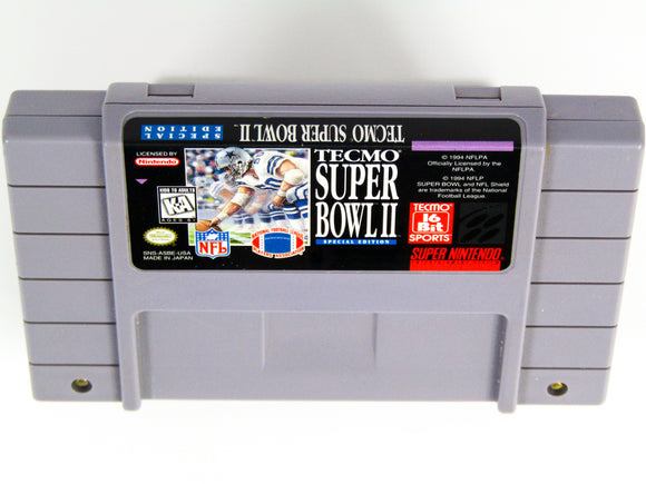 Tecmo Super Bowl II 2 Special Edition (Super Nintendo / SNES)