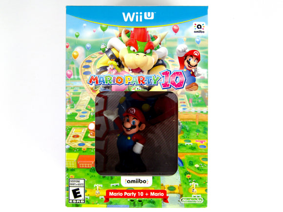 Mario Party 10 Mario [Amiibo Bundle] (Nintendo Wii U)